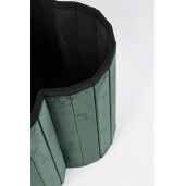 Taburet catifea verde Jocelyn 40x40x40 cm