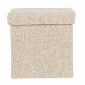 Taburet textil bej Joris 38x38x38 cm