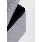 Taburet textil gri Joris 38x38x38 cm