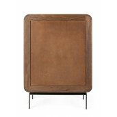 Comoda 4 usi lemn mango maro Orissa 90x42x120 cm