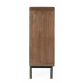 Comoda 4 usi lemn mango maro Orissa 90x42x120 cm