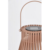 Lampa solara otel caramiziu 24x26-38 cm