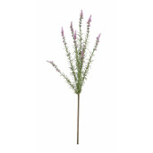 Set 24 flori Lavanda artificiala verde mov 20x20x78 cm