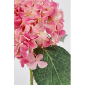 Set 3 Hortensii artificiale verde roz 22x22x47 cm