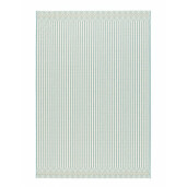Covor textil albastru alb 160x230x0.3 cm