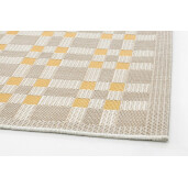 Covor textil bej galben Marcel 160x230x0.3 cm