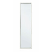 Oglinda perete lemn alb Tiziano 32x5x122 cm