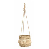Set 8 ghivece flori ciment natur 15.5x14.5 cm