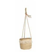 Set 8 ghivece flori ciment natur DC 15.5x14.5 cm