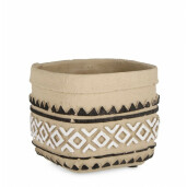 Set 12 ghivece flori ciment GR 15.5x15x13.5 cm