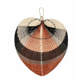 Decoratiune perete bambus Nanka 64x71 cm