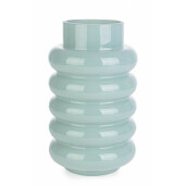 Set 6 vaze flori sticla verde Marny 15x25 cm
