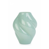 Set 6 vaze flori sticla verde Daven 16x20 cm