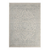 Covor textil crem albastru Nora 200x290x0.3 cm