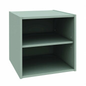 Raft pardoseala 1 polita mdf verde 35x35x35 cm
