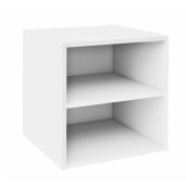Raft pardoseala 1 polita mdf alb 35x35x35 cm