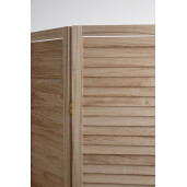 Paravan decorativ lemn natur Zafira 120x6x170 cm