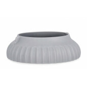 Bol decorativ ceramica albastra Juzo 33x10 cm