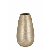 Vaza flori aluminiu auriu 17x31.5 cm