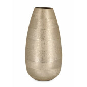 Vaza flori aluminiu auriu 20x40 cm