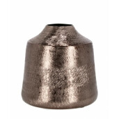 Set 2 vaze flori aluminiu bronz Svas 22.5x21 cm