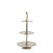 Platou supraetajat metal auriu Mallet 45x82 cm