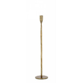 Sfesnic lumanare metal auriu Tehri 10.5x50 cm