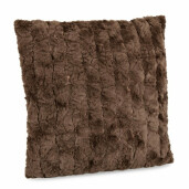 Set 6 perne textil maro Wolly 45x45 cm