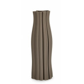 Vaza flori ceramica taupe Haylee 16x46.5 cm