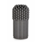 Vaza flori ceramica gri Reena 12x23 cm