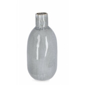Set 6 vaze flori ceramica albastra Iku 13.5x29 cm