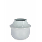 Vaza flori ceramica albastra Isao 25x21 cm