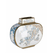Vaza flori portelan Liang 27x11x24 cm