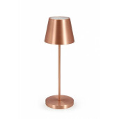 Veioza metal bronz Etna 12x38 cm