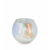 Candela sticla Matara 11.5x9.5 cm