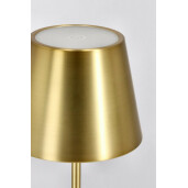 Veioza metal auriu Etna 12x38 cm