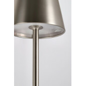 Lampadar cu led metal argintiu Etna 17x115 cm