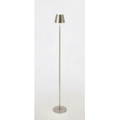 Lampadar cu led metal argintiu Etna 17x115 cm