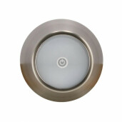 Lampadar cu led metal argintiu Etna 17x115 cm
