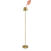 Lampadar cu led metal auriu Etna 17x115 cm