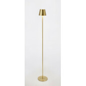Lampadar cu led metal auriu Etna 17x115 cm