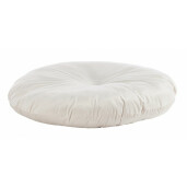 Set 4 perne podea catifea ivoire Artemis 90 cm