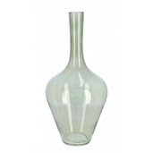 Vaza flori sticla verde 22x45 cm
