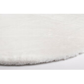 Set 4 covorase textil alb Kathlin 90 cm