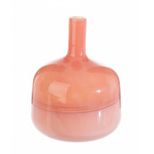 Set 2 sticle decorative roz Sagitta 18.8x24 cm