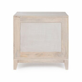 Noptiera lemn mango natur Archita 47x40x46 cm