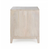 Noptiera lemn mango natur Archita 47x40x46 cm