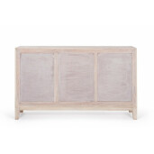Comoda 3 usi lemn mango natur Archita 145x42x85 cm