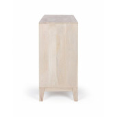 Comoda 3 usi lemn mango natur Archita 145x42x85 cm