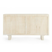Comoda 4 usi lemn mango natur Serapis 150x40x84 cm